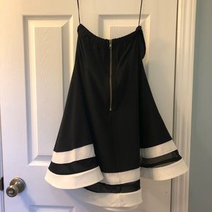 Black formal dress